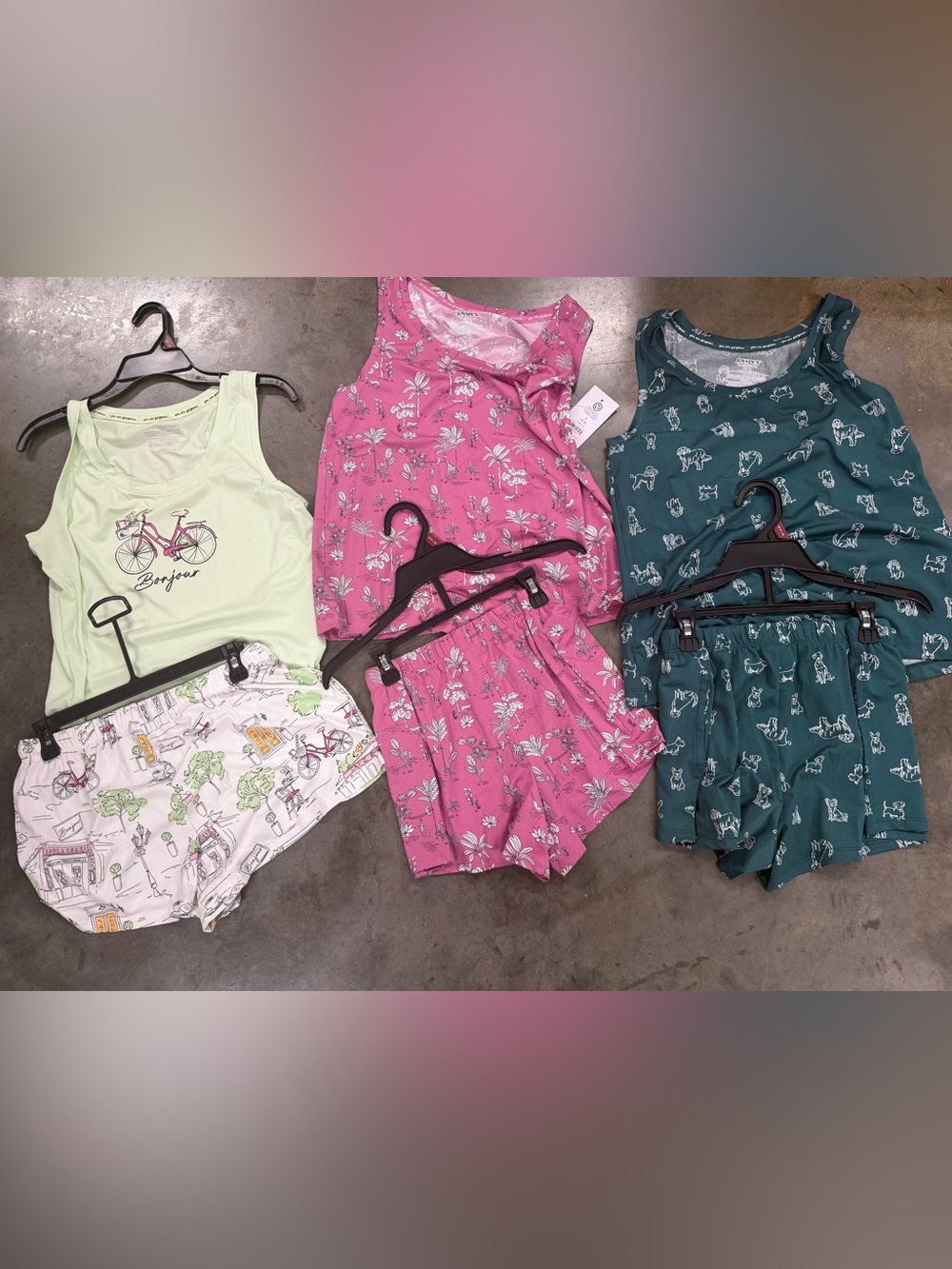 Womens pajama set bundle (ALL 3 SETS)